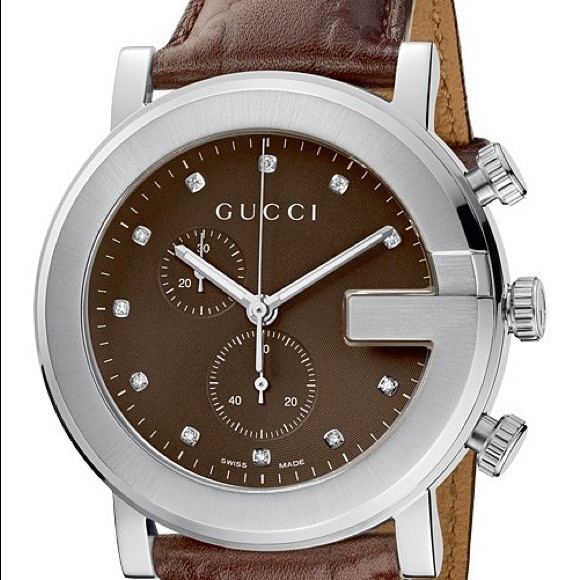 Gucci G Chrono Diamond Watch (purchased @ gucci) - Picture 3 of 5